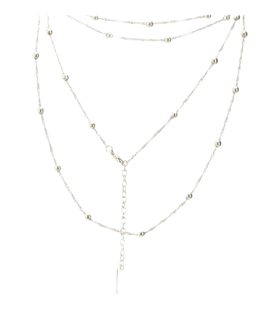 SAINT LAURENT Золотое колье, фото 1