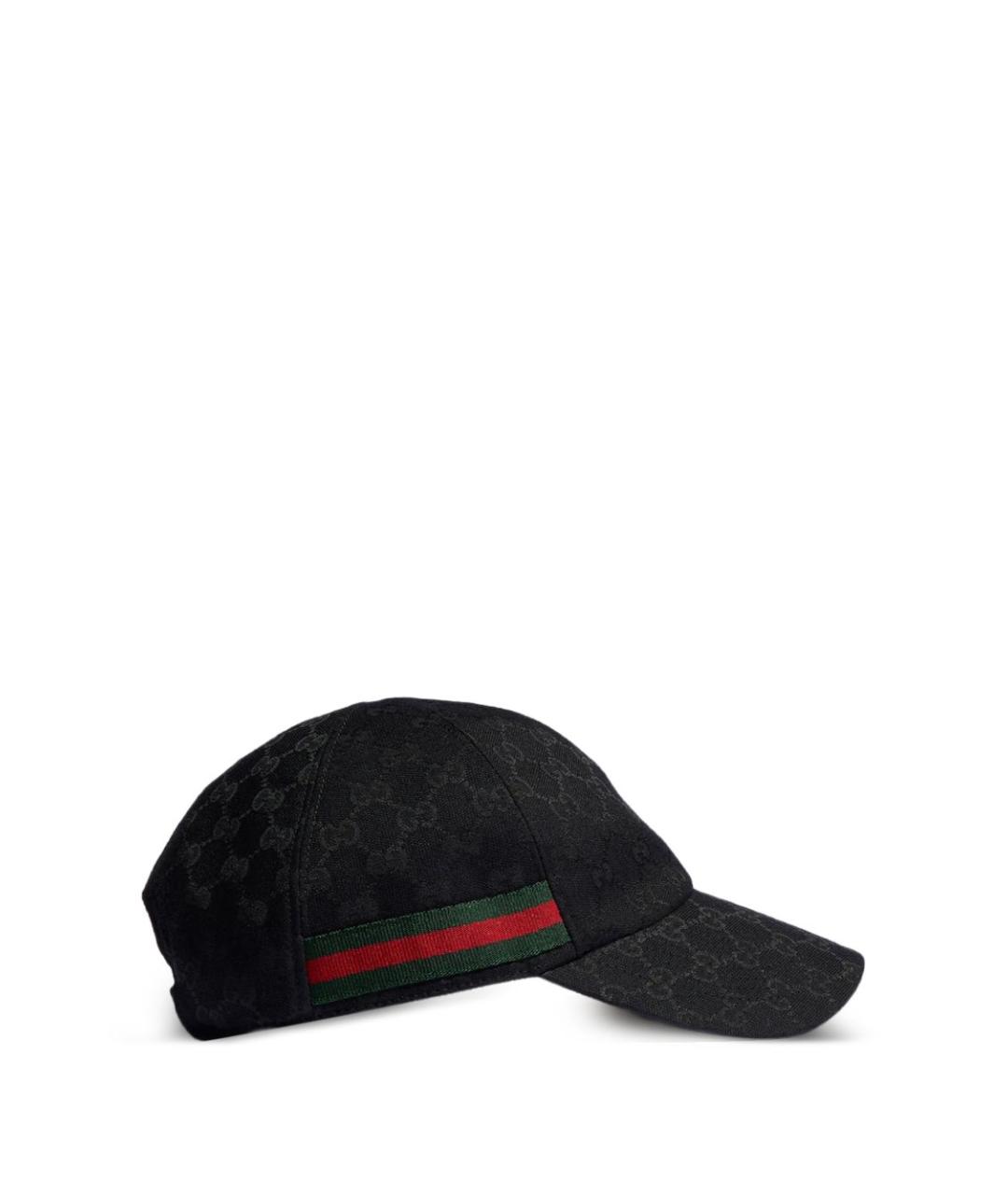 GUCCI Черная синтетическая кепка/бейсболка, фото 3
