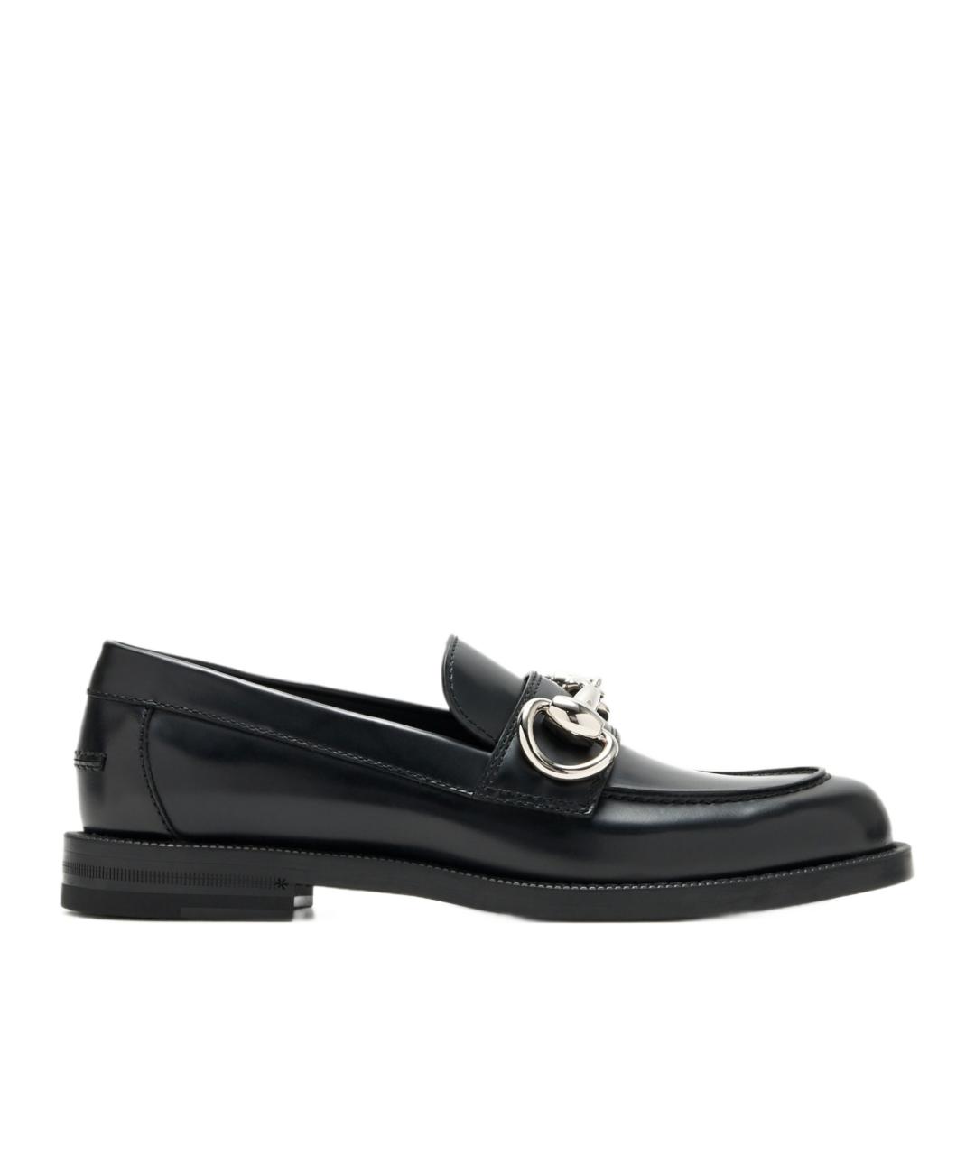 GUCCI Черные кожаные лоферы, фото 2