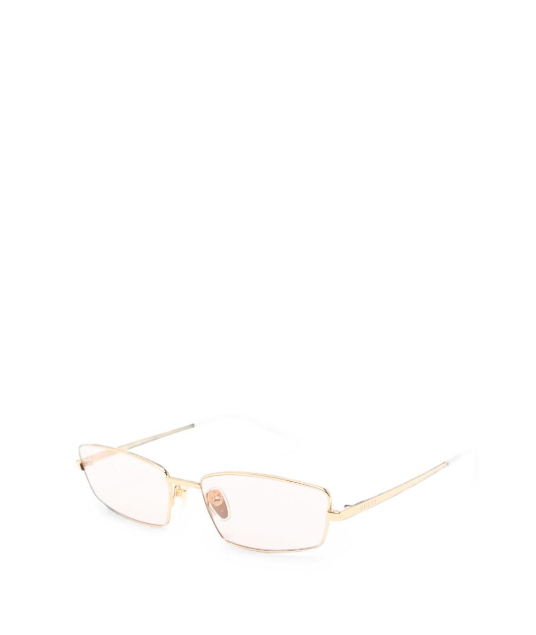 GUCCI Золотые солнцезащитные очки, фото 3