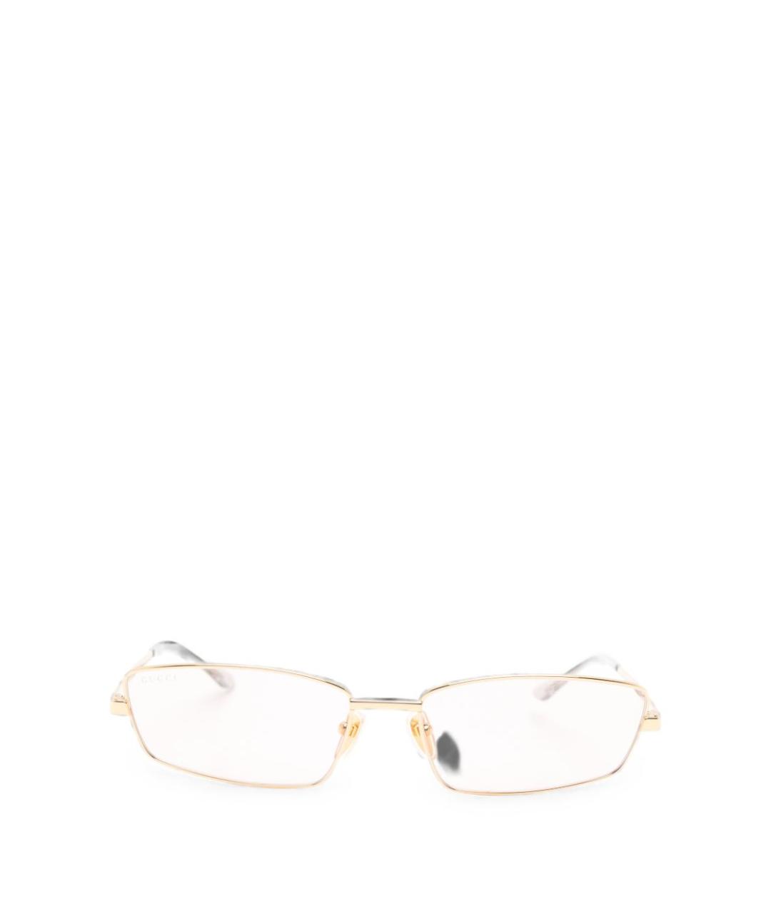 GUCCI Золотые солнцезащитные очки, фото 1