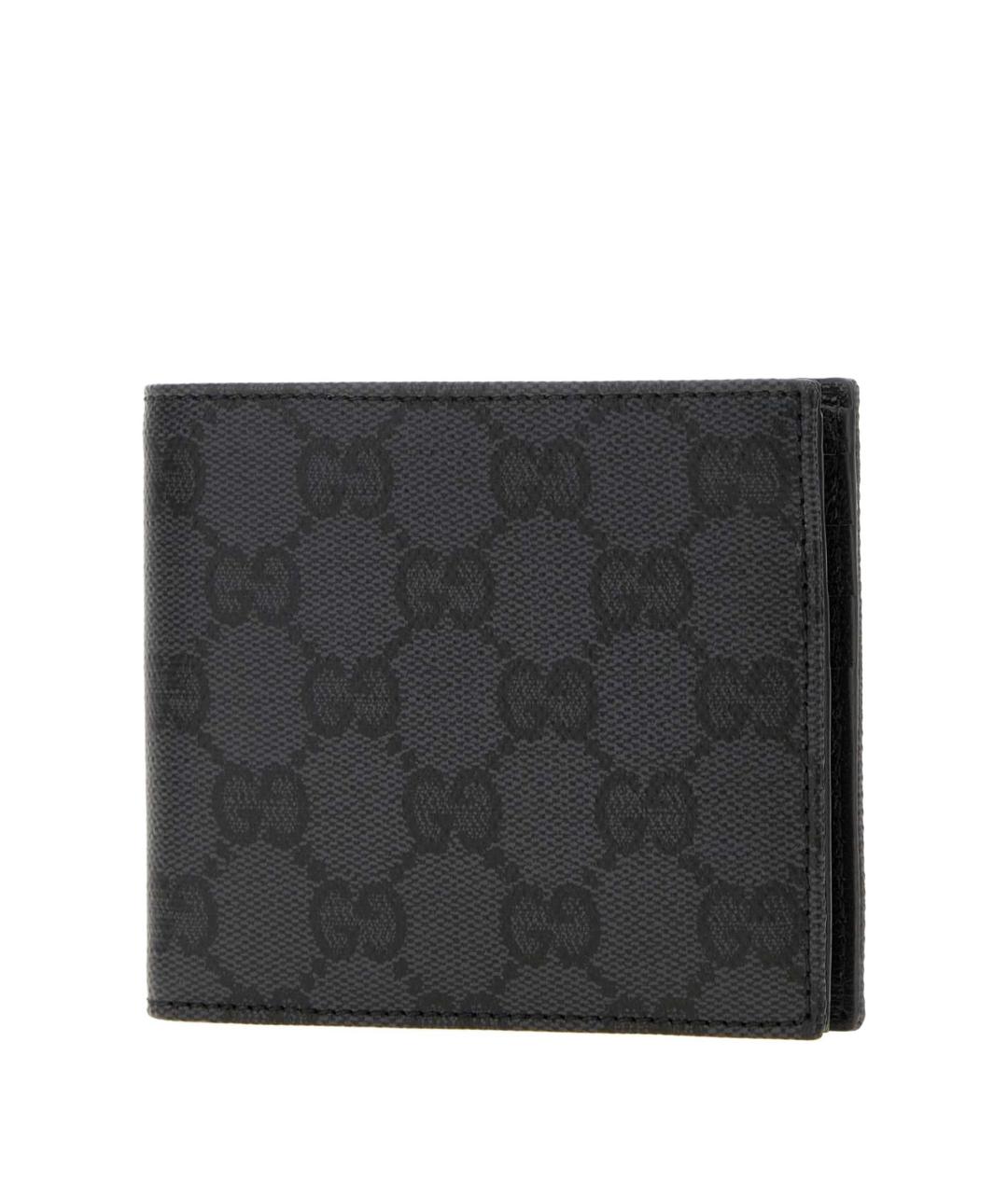 GUCCI Черный кожаный кошелек, фото 2