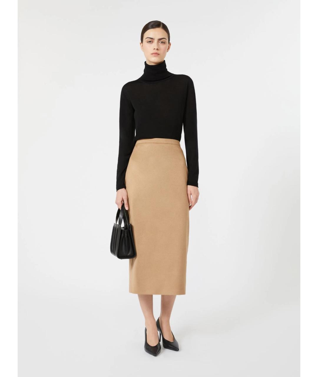 MAX MARA Черный шерстяной джемпер / свитер, фото 2