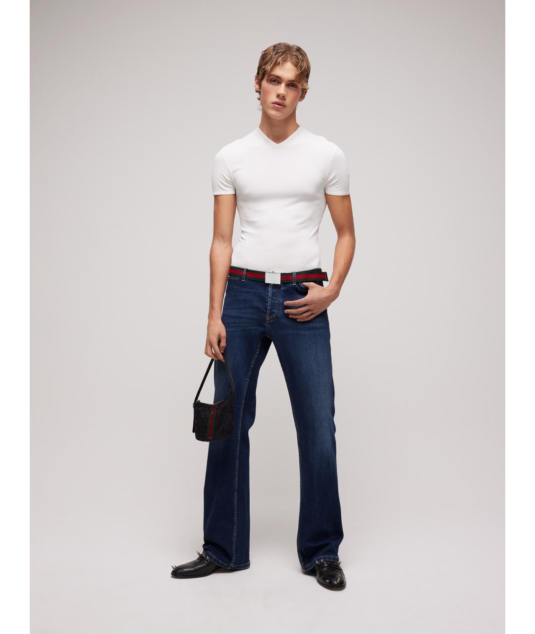 GUCCI Зеленый ремень, фото 3
