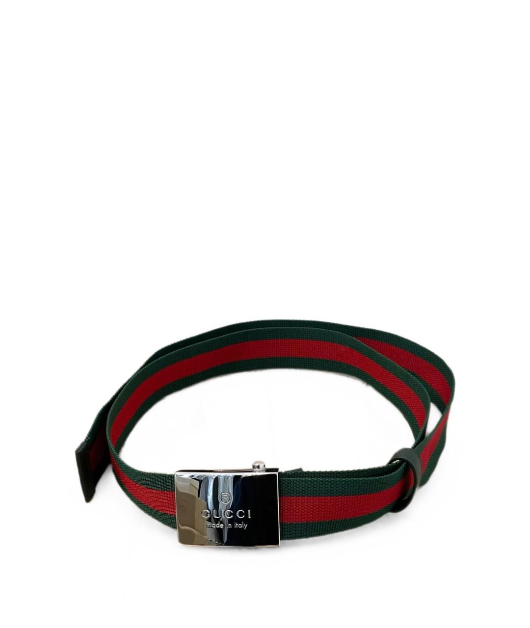 GUCCI Зеленый ремень, фото 1