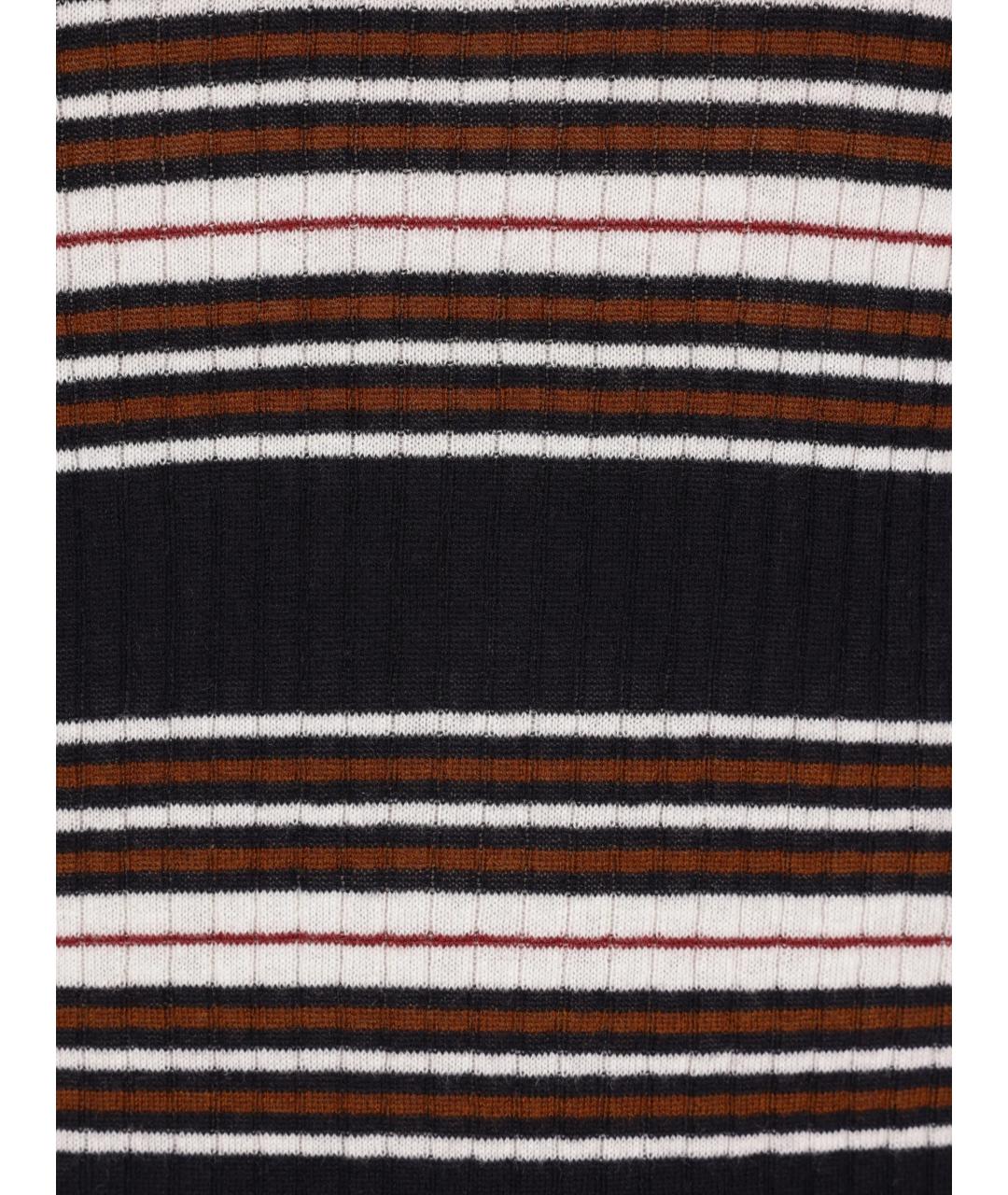 MAX MARA STUDIO Синяя шелковая футболка, фото 4