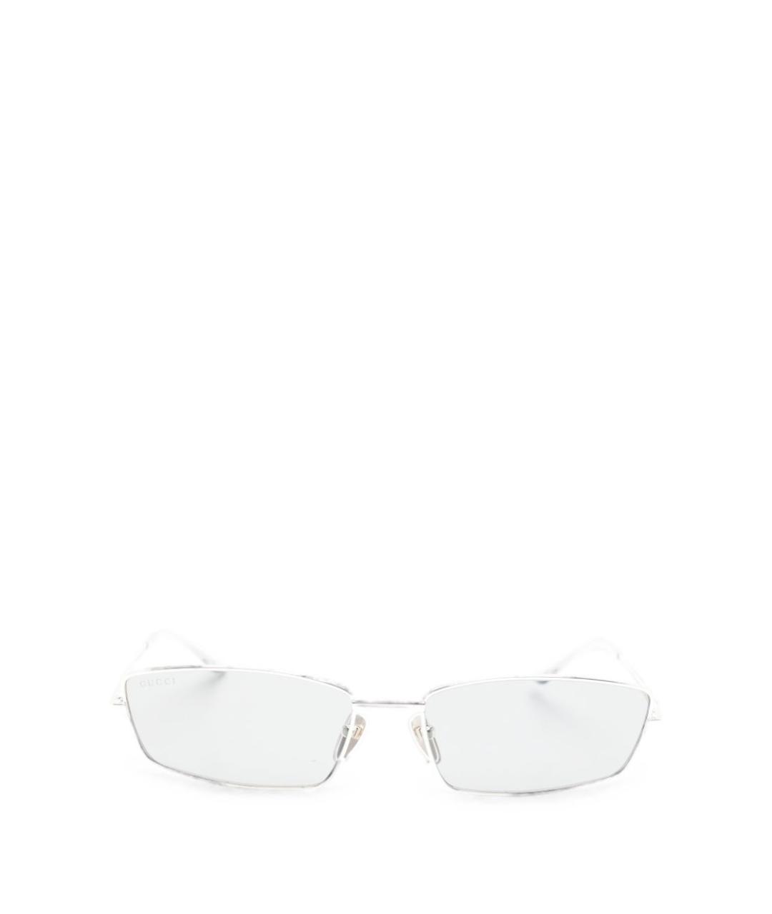 GUCCI Серебряные солнцезащитные очки, фото 1