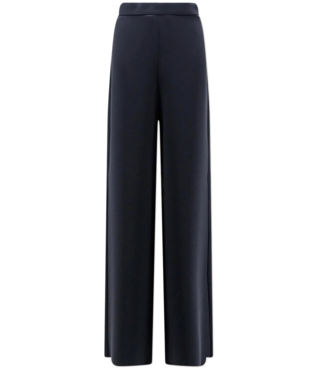 MAX MARA Синие прямые брюки, фото 1