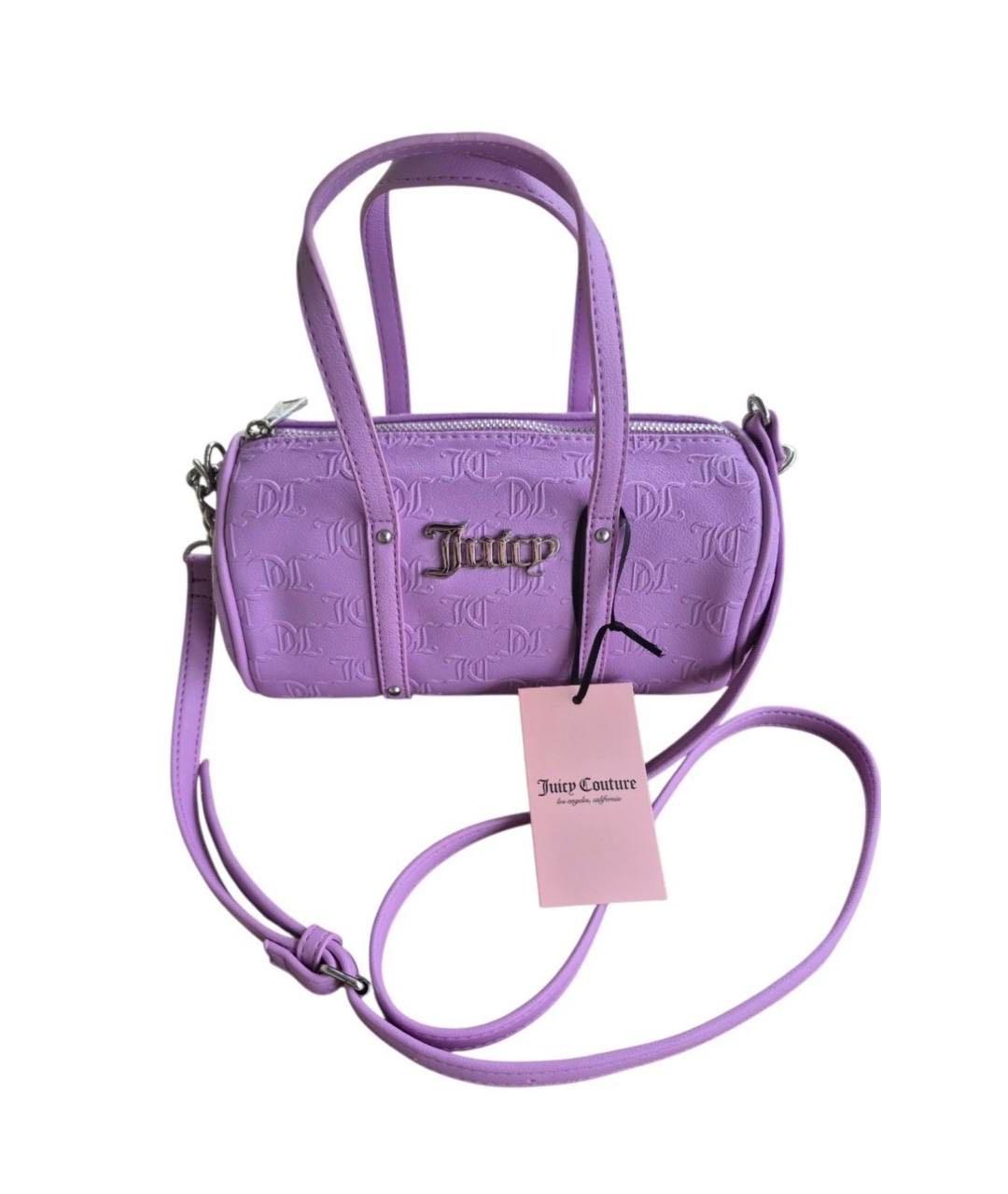 JUICY COUTURE Фиолетовая сумка с короткими ручками, фото 1