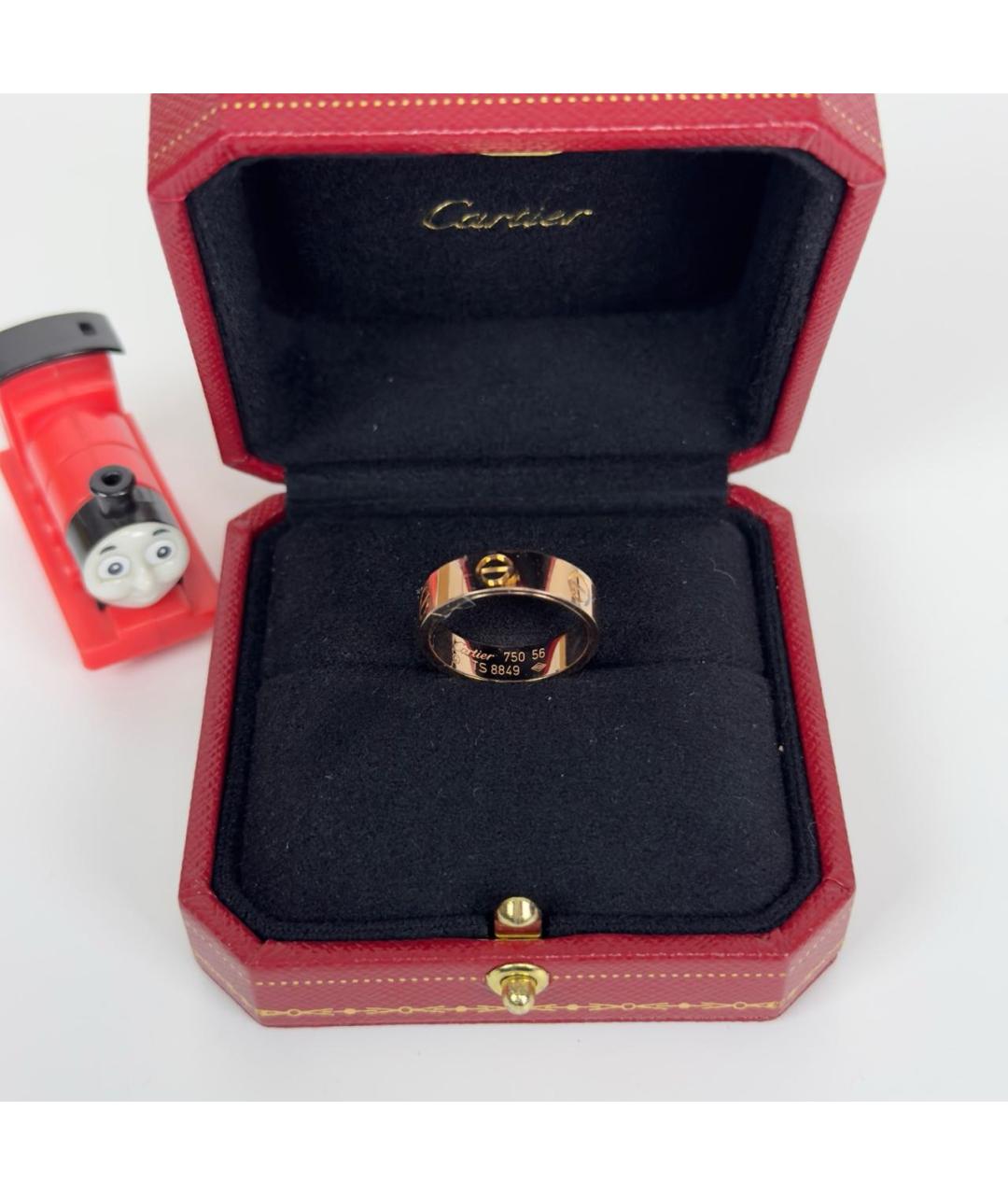 CARTIER Золотое кольцо из розового золота, фото 6