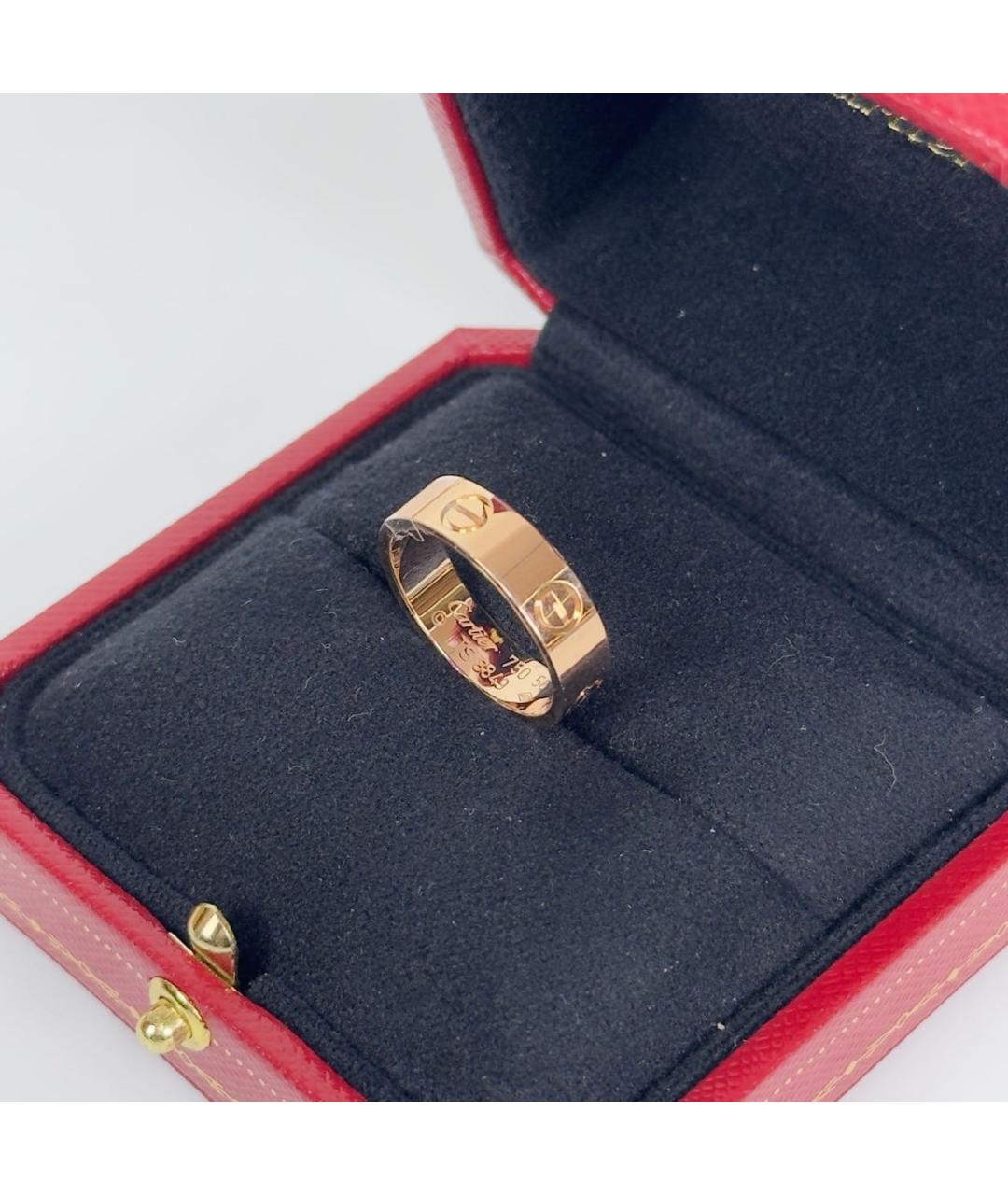 CARTIER Золотое кольцо из розового золота, фото 4
