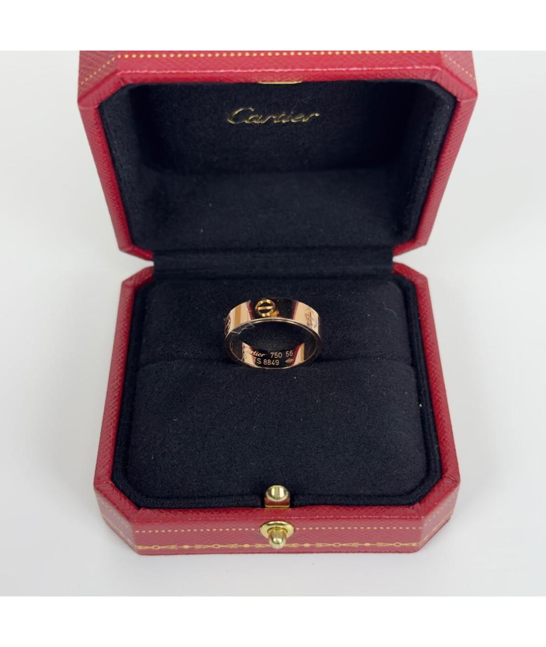 CARTIER Золотое кольцо из розового золота, фото 2