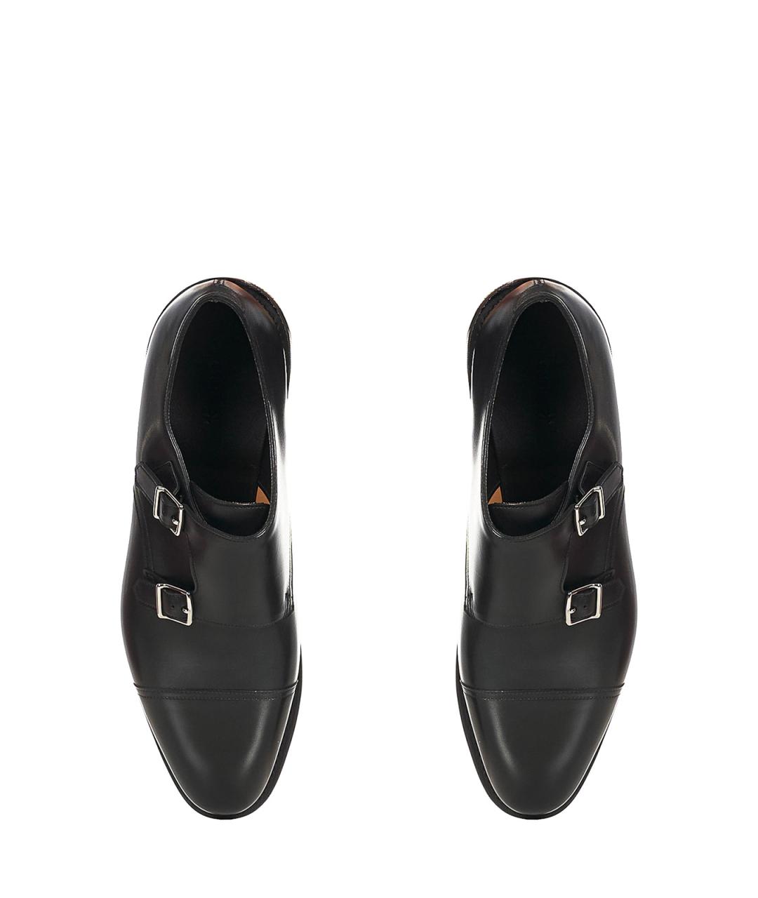 JOHN LOBB Черные кожаные туфли, фото 3