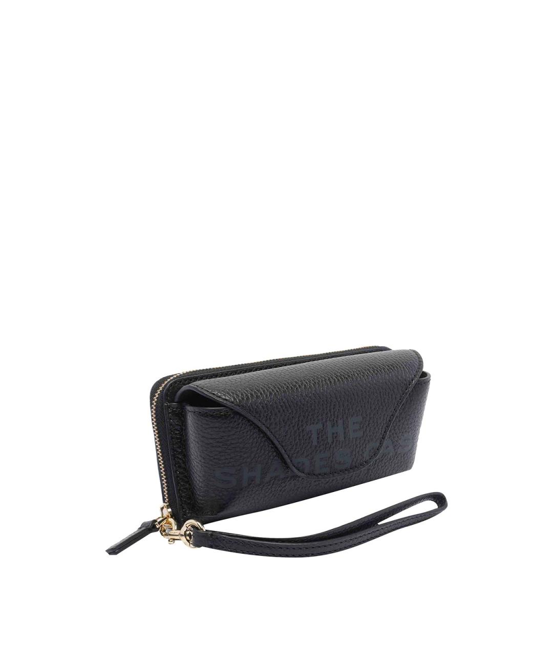 MARC JACOBS Черный кожаный кошелек, фото 2