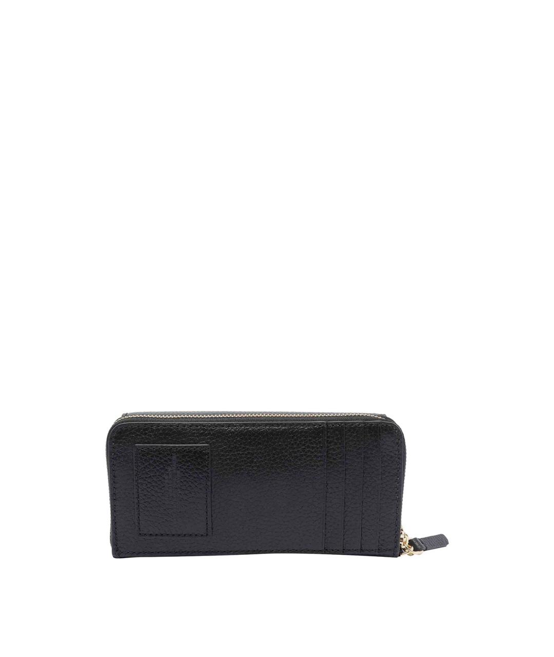 MARC JACOBS Черный кожаный кошелек, фото 3