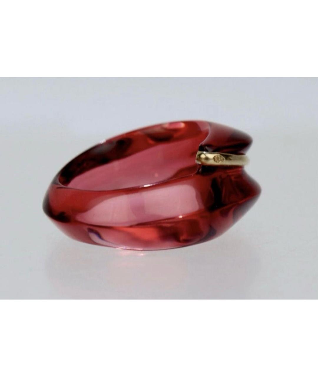 BACCARAT Красное кольцо из розового золота, фото 2