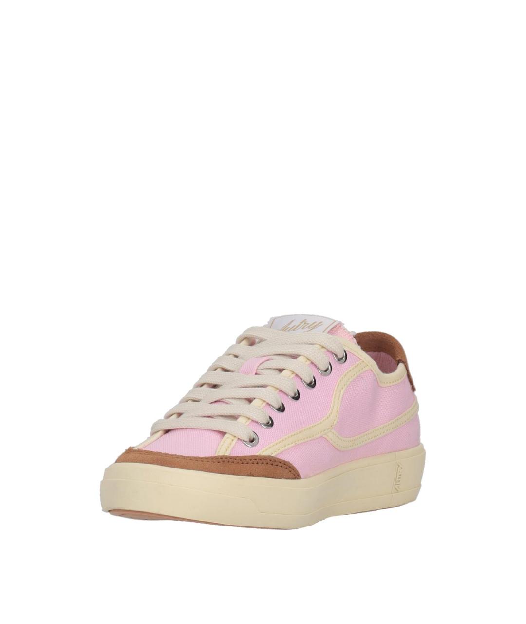 AUTRY Розовые замшевые кеды, фото 3