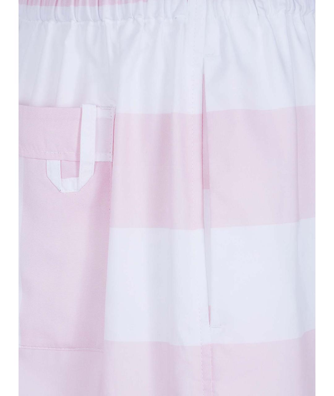 JACQUEMUS Белые хлопковые шорты, фото 3