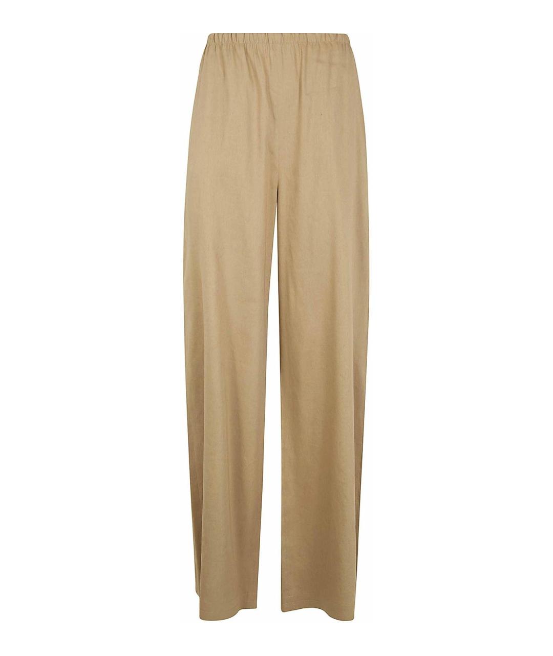 MAX MARA Льняные прямые брюки, фото 1