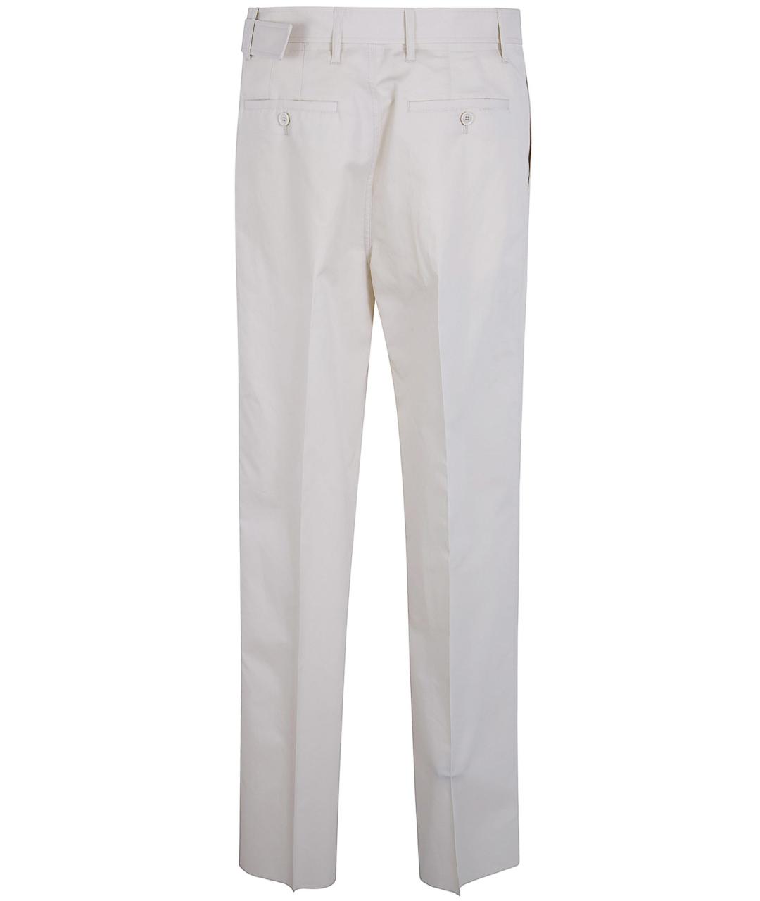LARDINI Розовые хлопковые повседневные брюки, фото 2