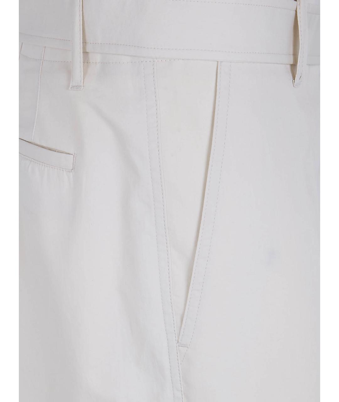 LARDINI Розовые хлопковые повседневные брюки, фото 3