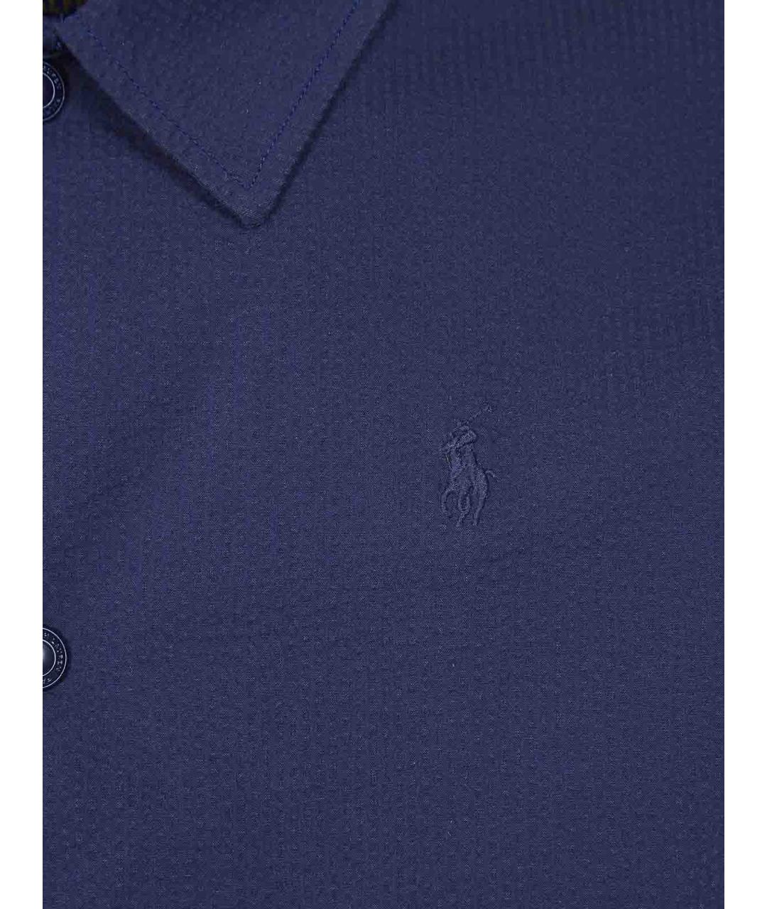 POLO RALPH LAUREN Синяя полиэстеровая куртка, фото 3