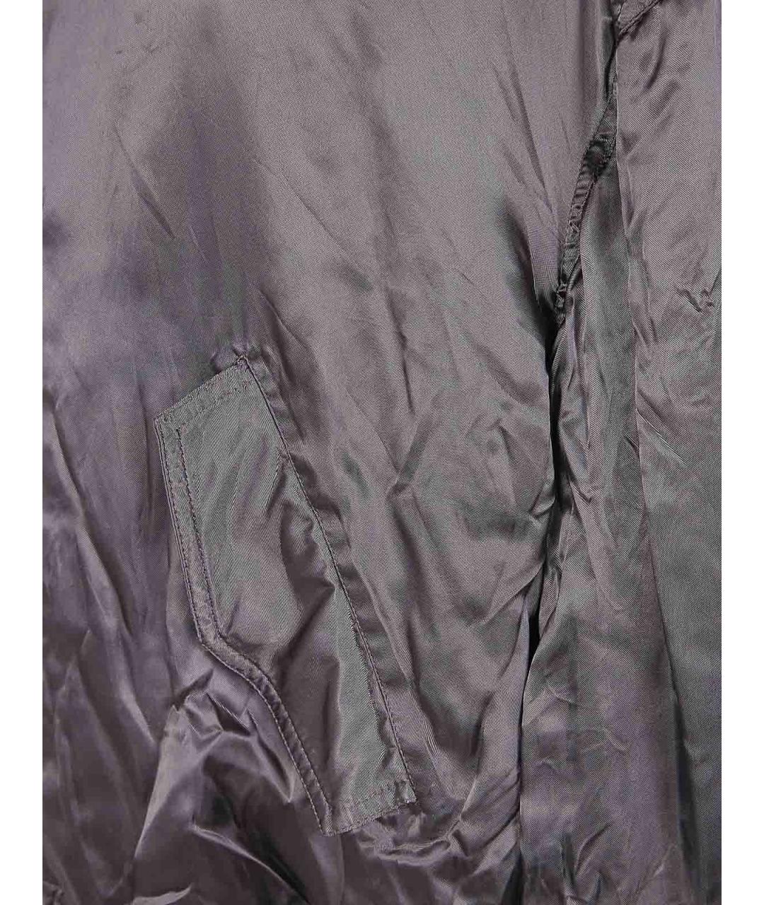RICK OWENS Серая вискозная куртка, фото 3