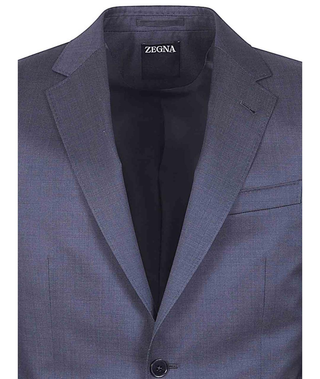 ZEGNA Серый классический костюм, фото 3
