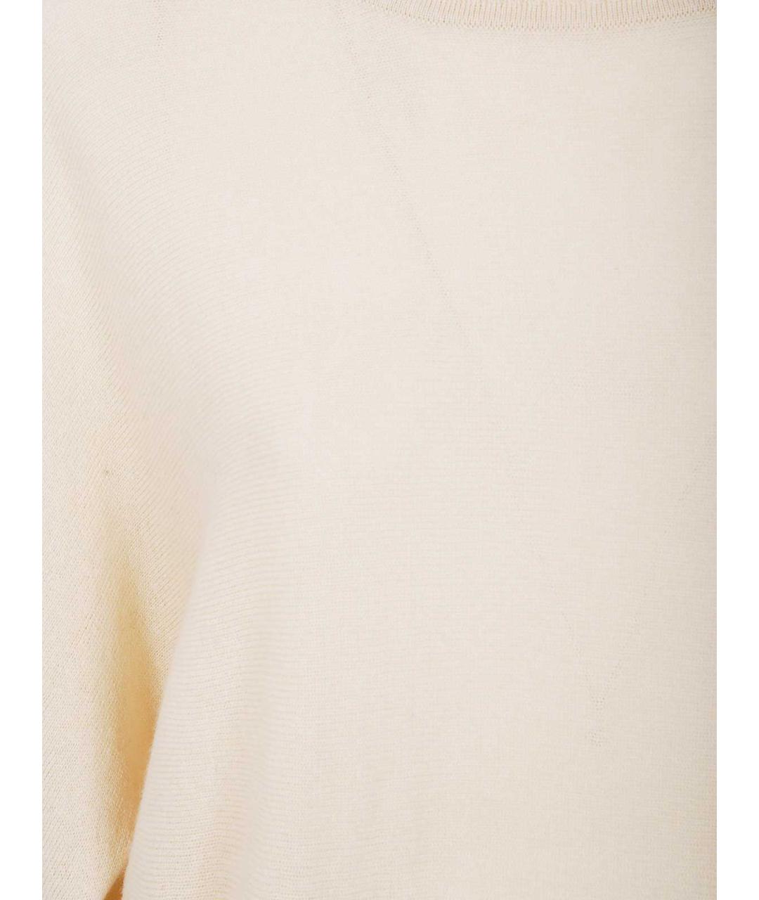 BY MALENE BIRGER Бежевый шерстяной джемпер / свитер, фото 3