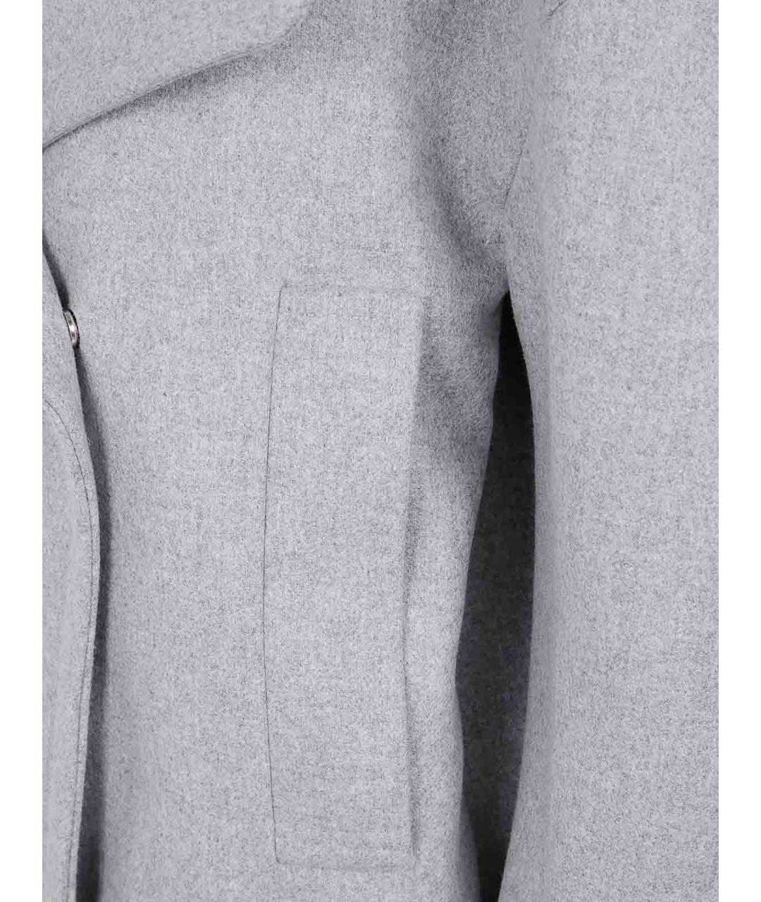 BALMAIN Серая шерстяная куртка, фото 3