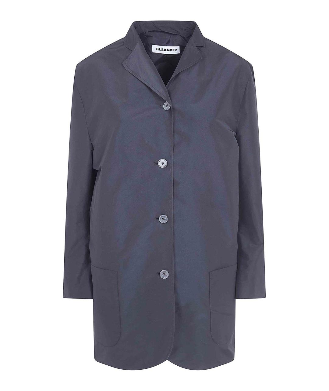 JIL SANDER Черная полиэстеровая куртка, фото 1