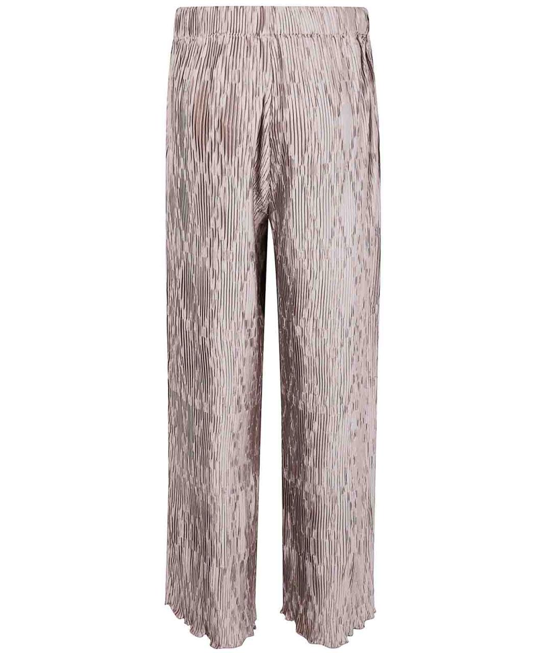 BY MALENE BIRGER Серые полиэстеровые прямые брюки, фото 2