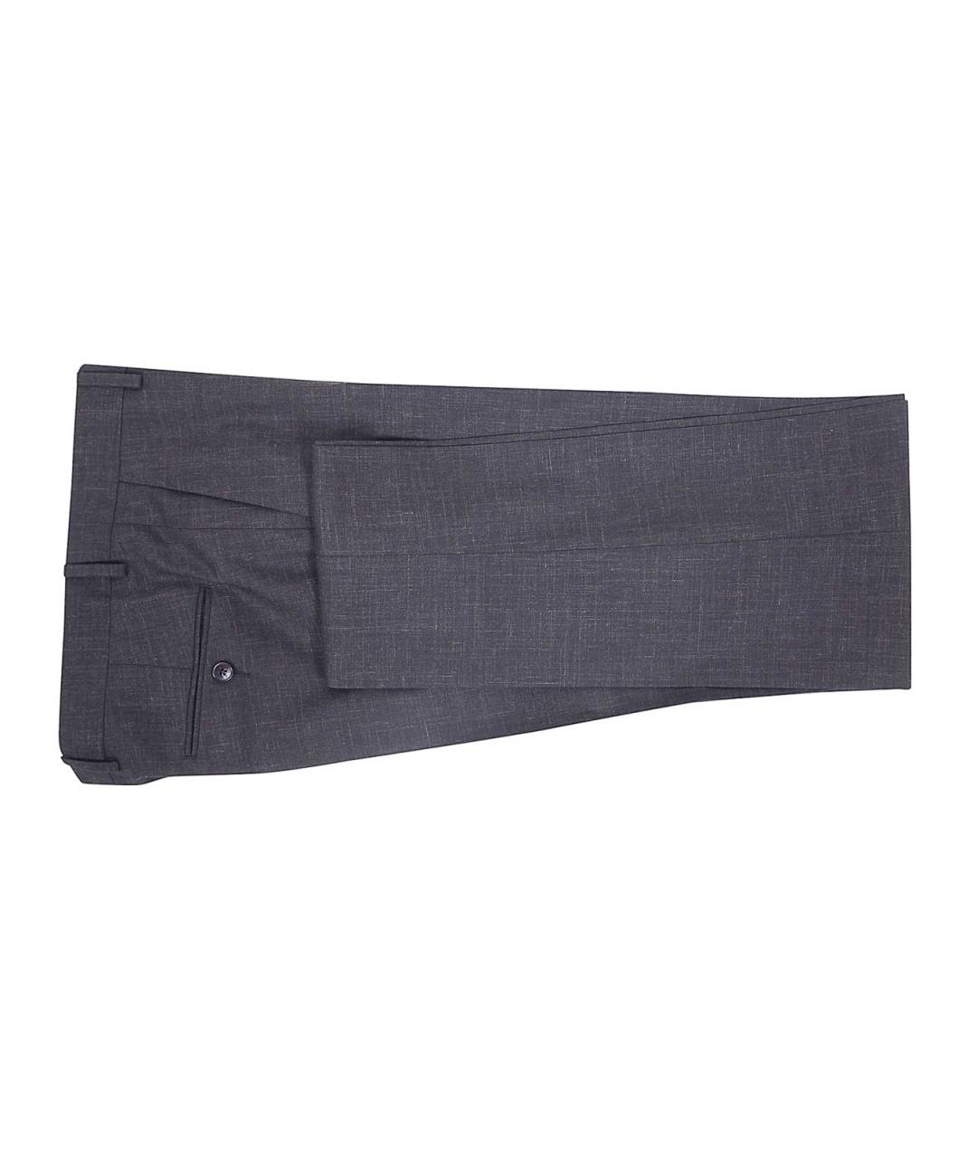 ZEGNA Коричневый классический костюм, фото 3