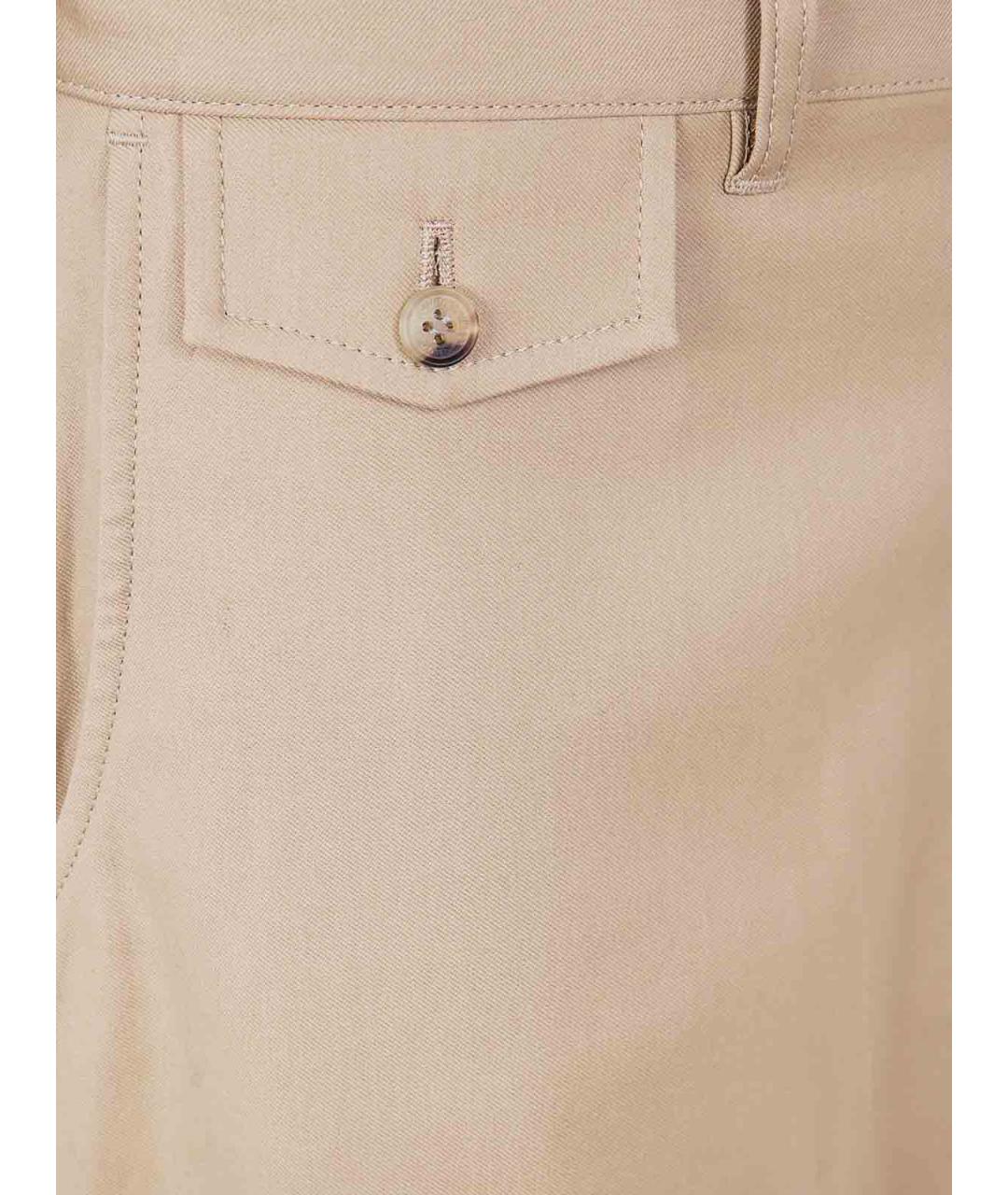 COMME DES GARÇONS HOMME PLUS Розовые хлопковые повседневные брюки, фото 3