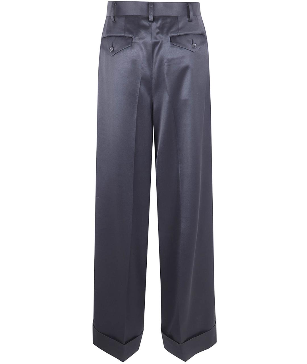 JUNYA WATANABE Черные шерстяные брюки широкие, фото 2
