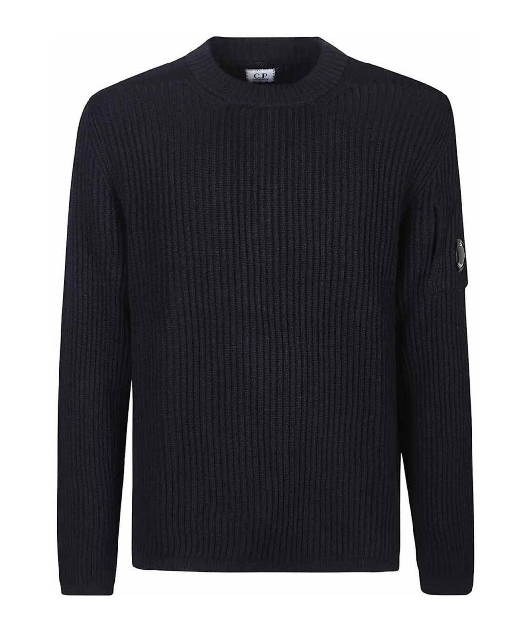 CP COMPANY Черный шерстяной джемпер / свитер, фото 1