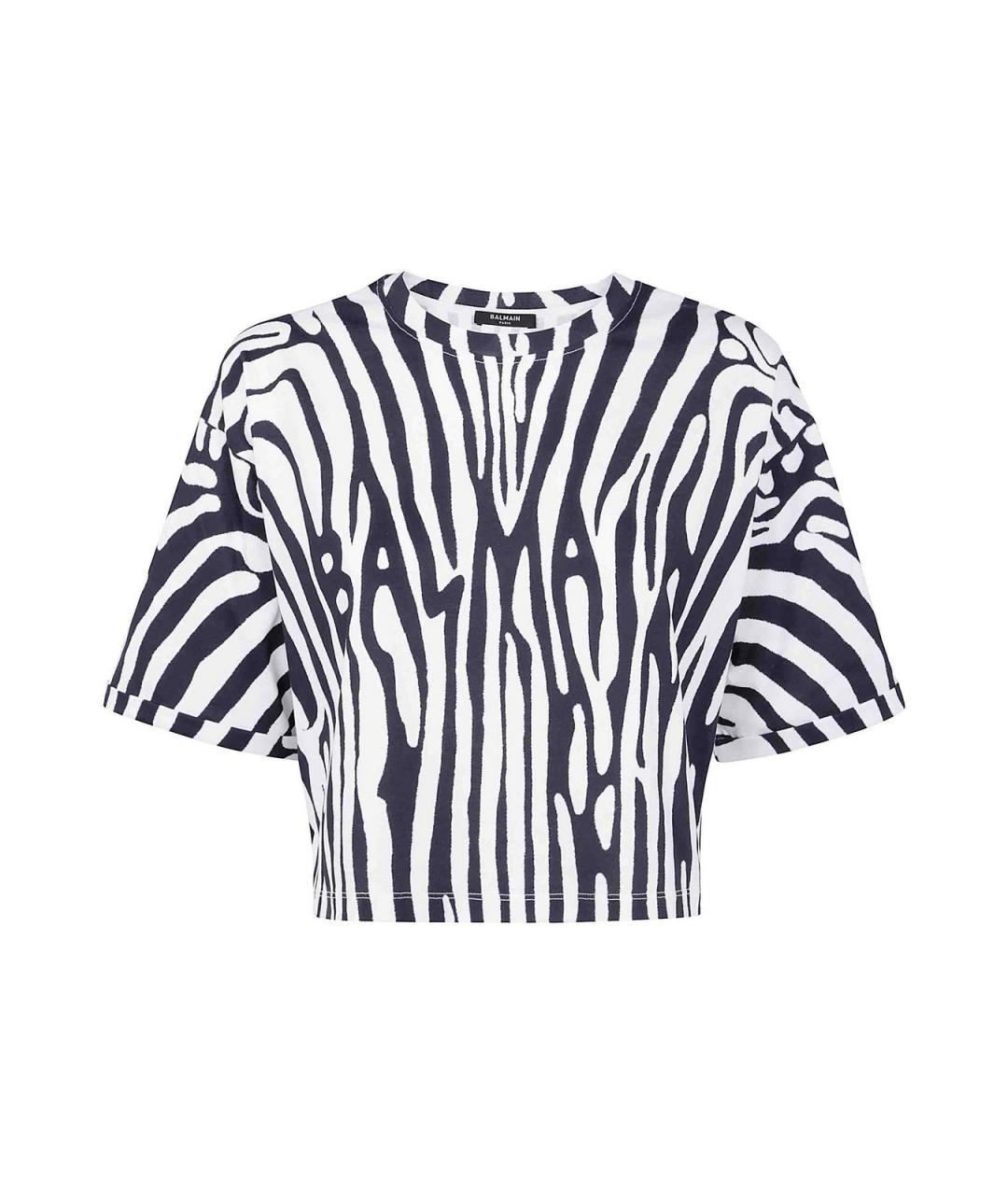 BALMAIN Мульти хлопковая футболка, фото 1