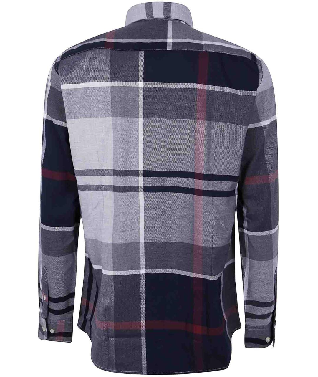 BARBOUR Синяя хлопковая кэжуал рубашка, фото 2