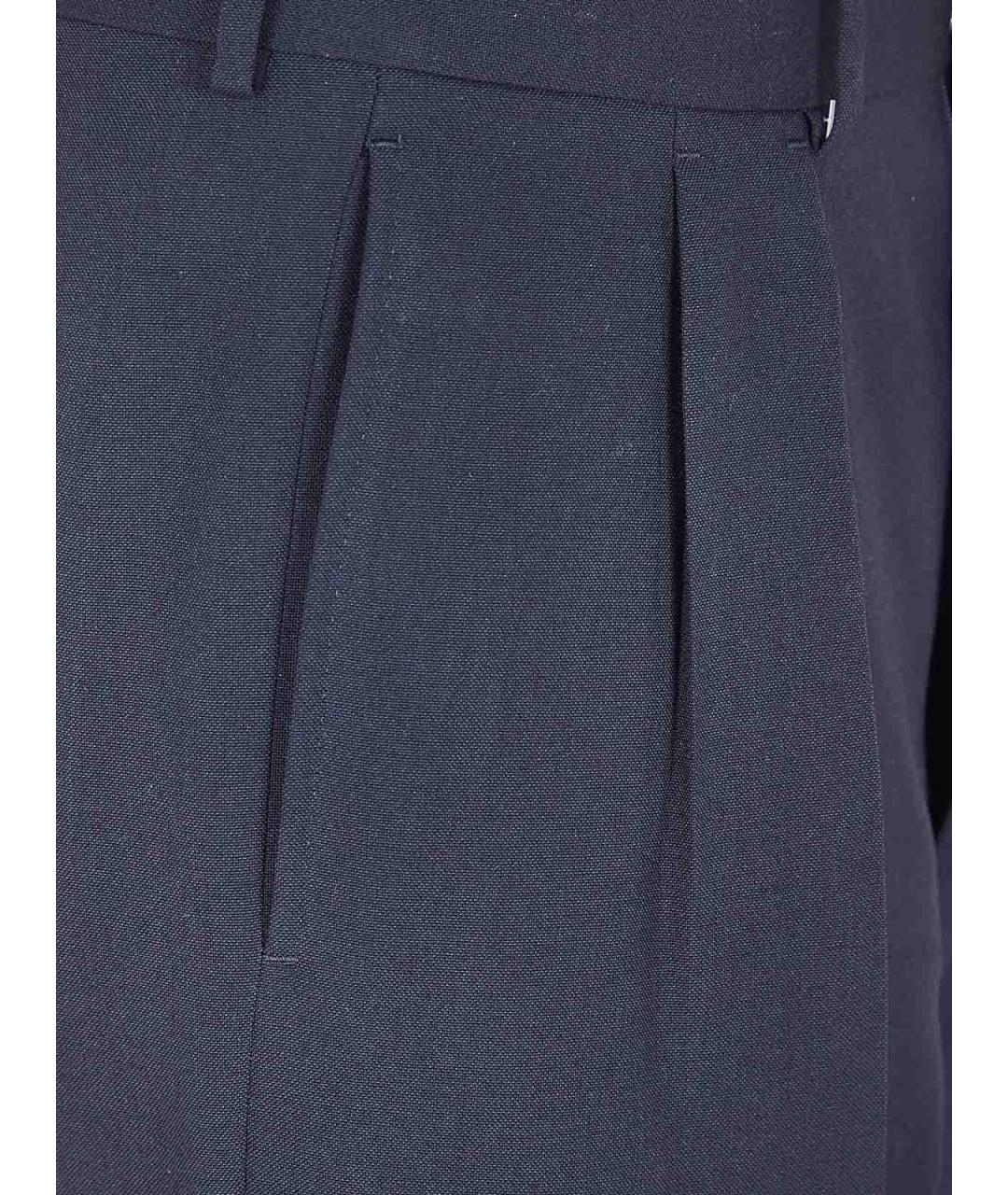 TOM FORD Черные шерстяные классические брюки, фото 3