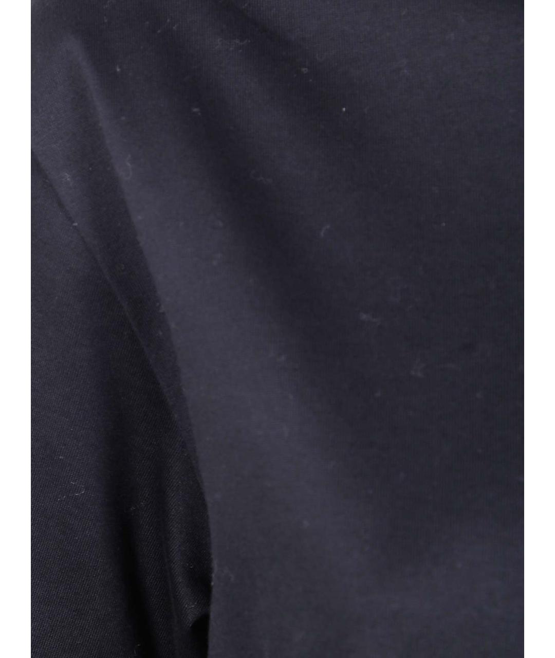 Carven Черная хлопковая футболка, фото 3