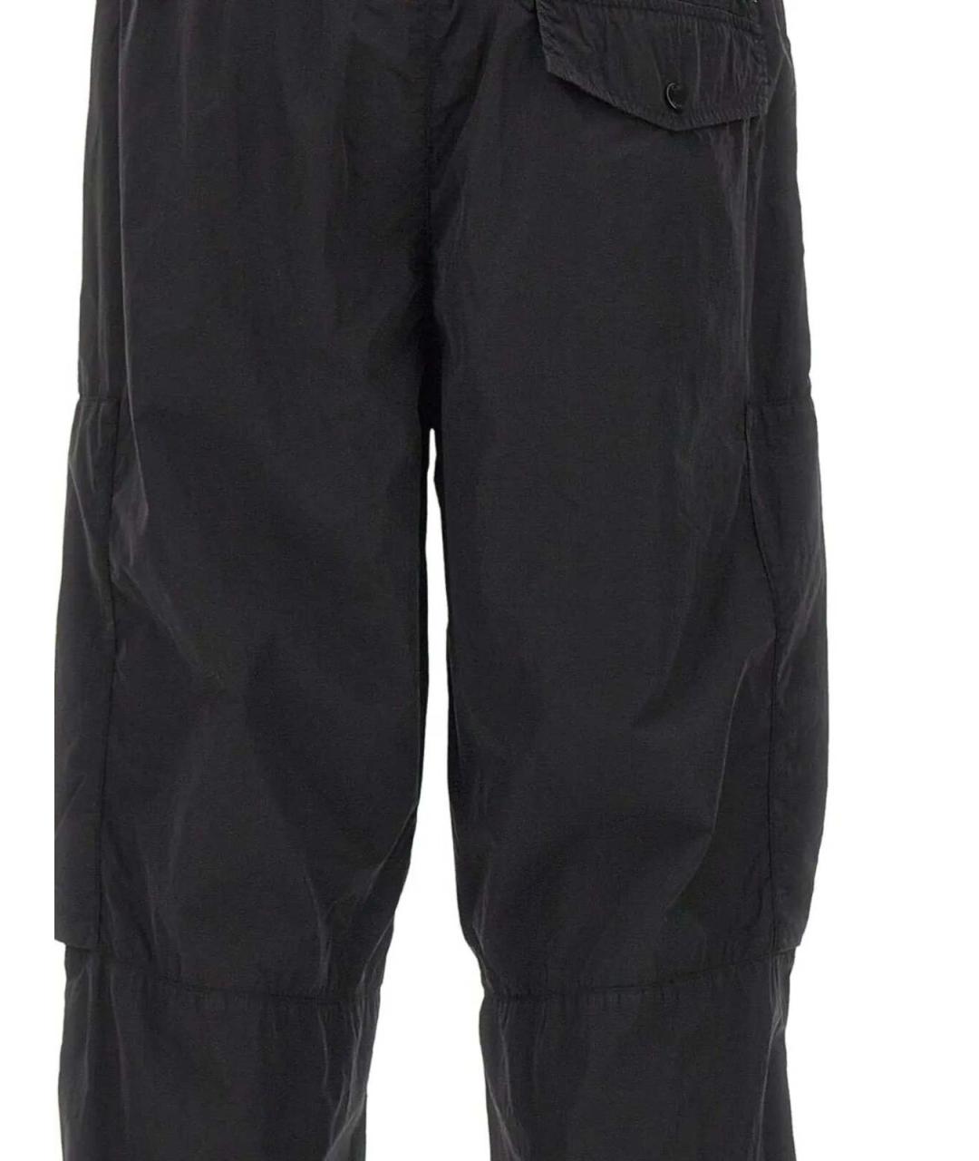 CP COMPANY Черные полиамидовые повседневные брюки, фото 2