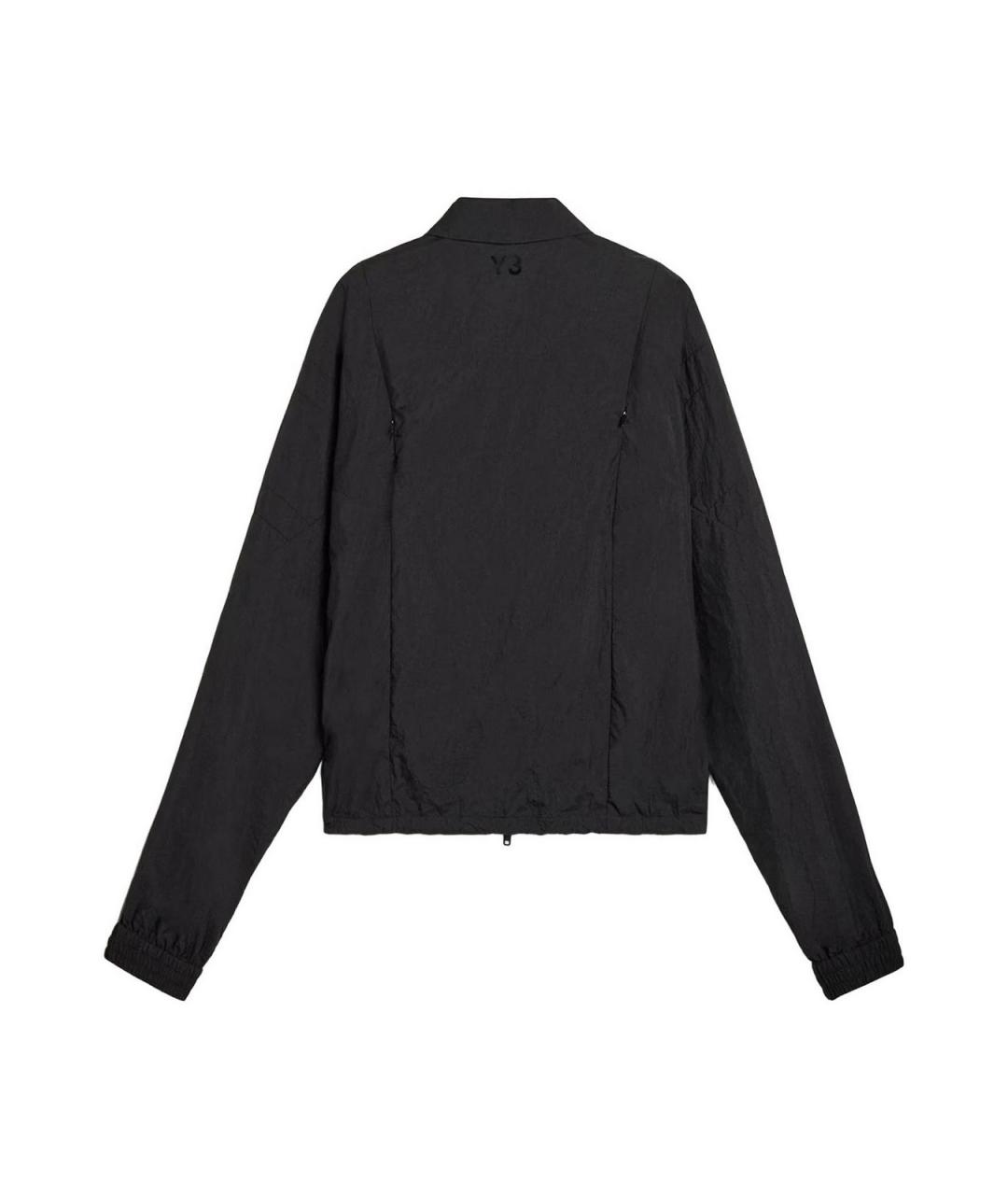 Y-3 Черная полиамидовая куртка, фото 2