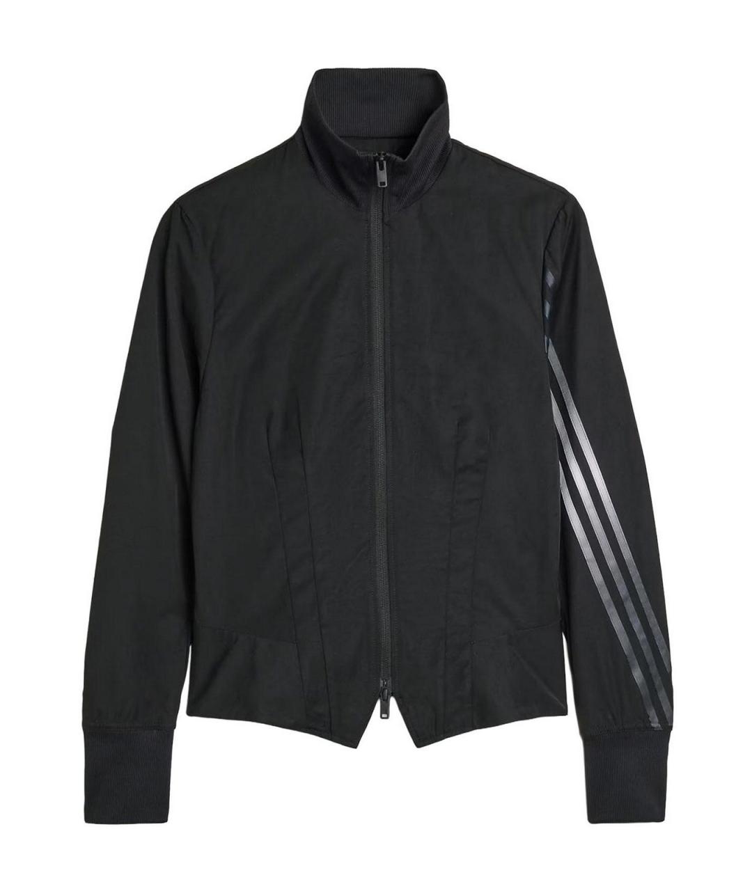 Y-3 Черная полиамидовая спортивная куртка, фото 1