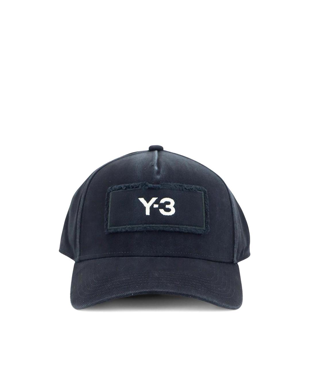 Y-3 Черная хлопковая кепка/бейсболка, фото 1