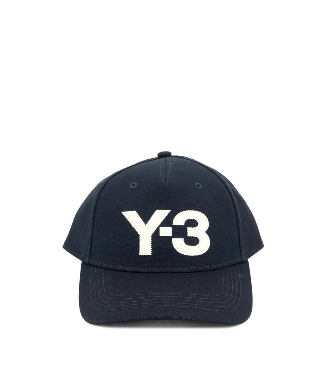 Y-3 Черная хлопковая кепка/бейсболка, фото 1