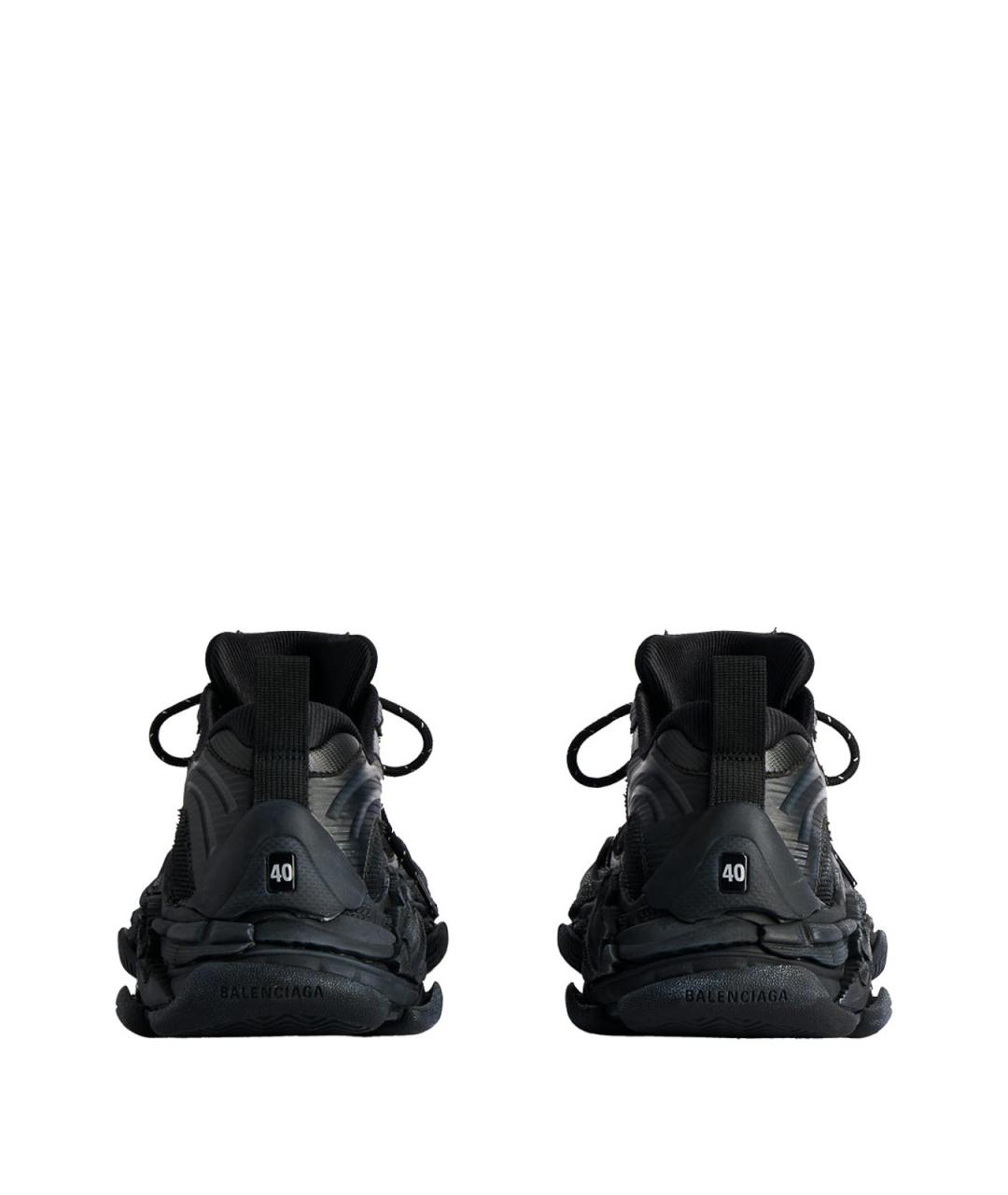 BALENCIAGA Черные синтетические кроссовки, фото 4