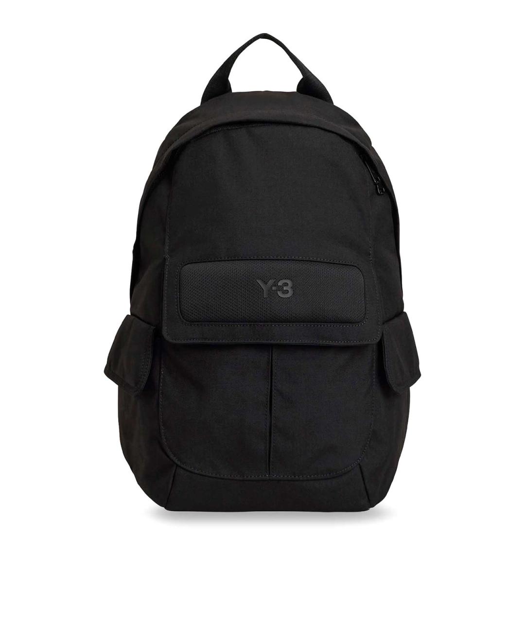 Y-3 Черный синтетический рюкзак, фото 1