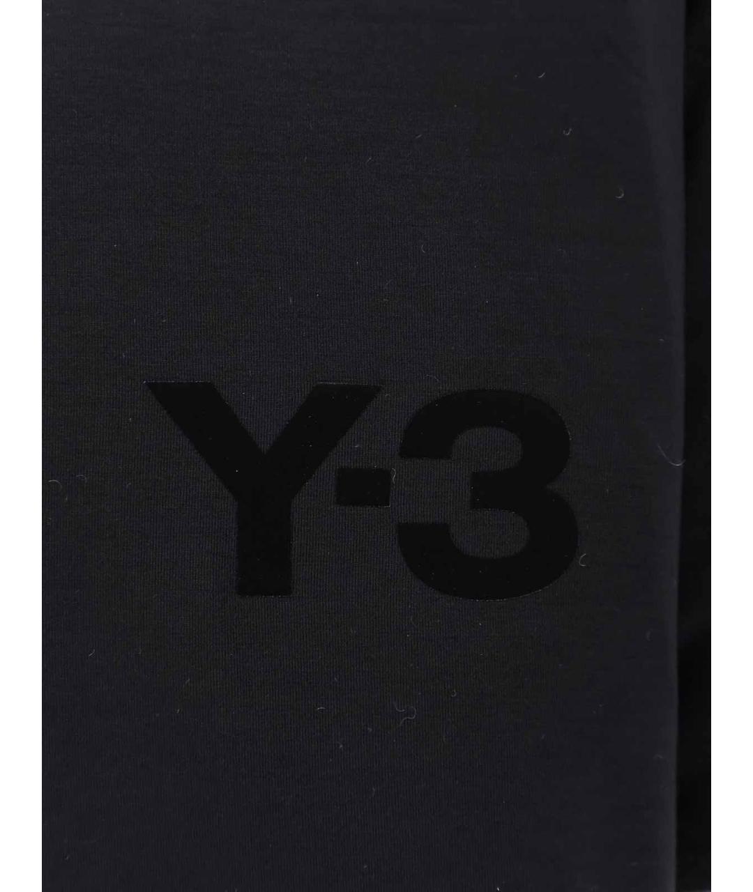 Y-3 Черная футболка, фото 3