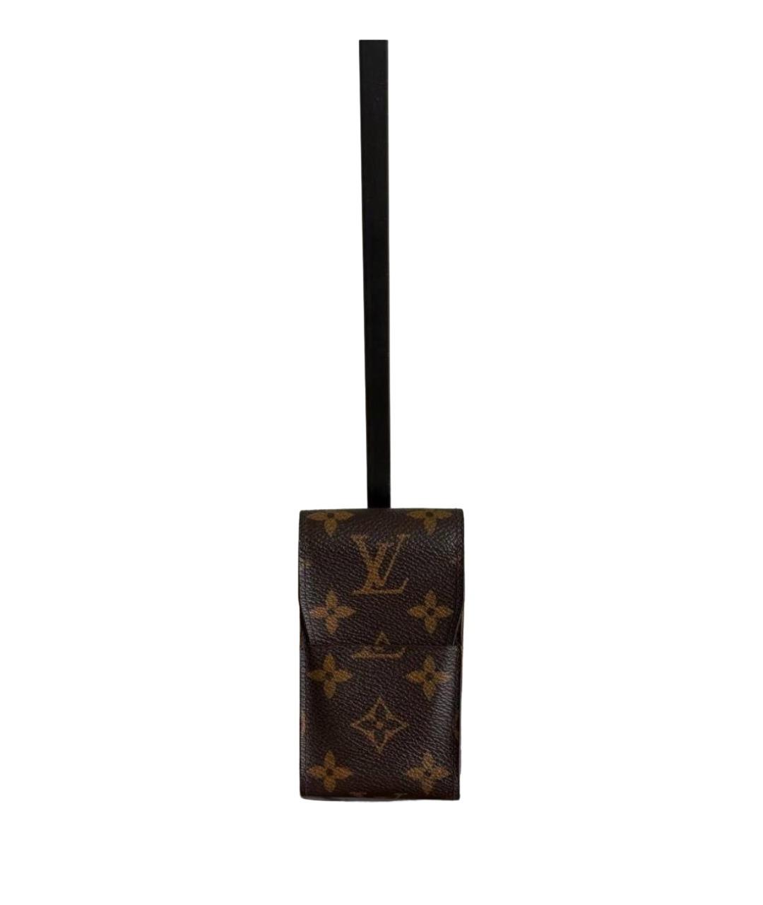 LOUIS VUITTON Коричневый кардхолдер, фото 1
