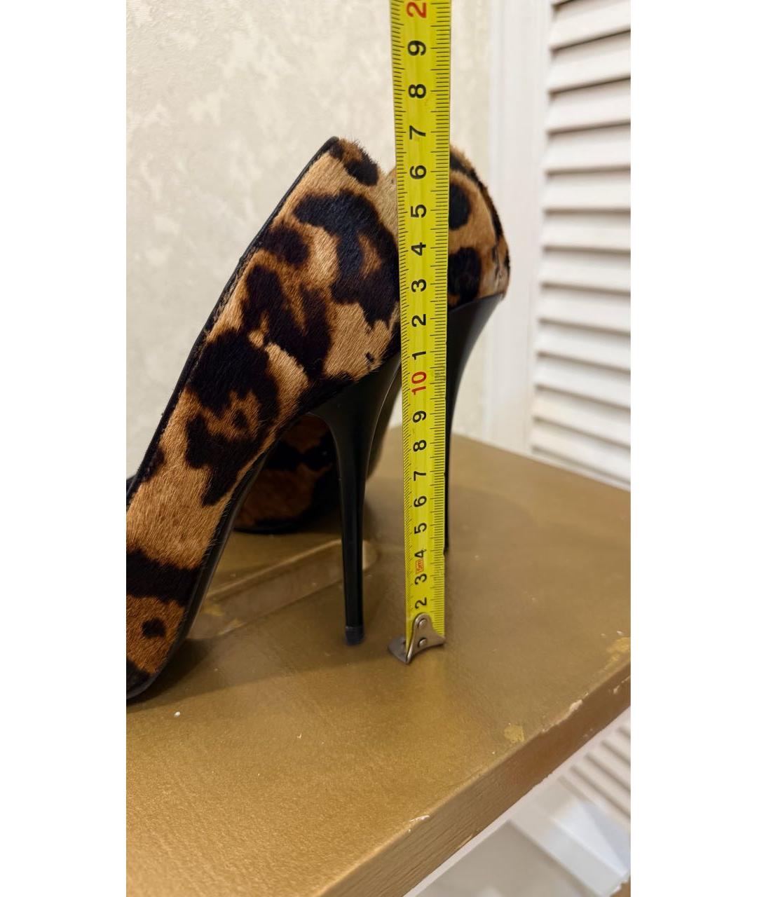 GIUSEPPE ZANOTTI DESIGN Коричневые туфли из экзотической кожи, фото 5